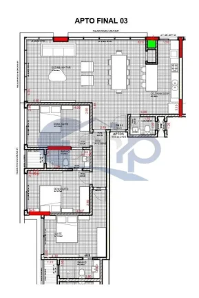 Imagem Apartamento á venda com 3 suítes no centro de Torres/RS