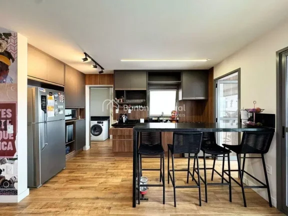 Imagem Lindo apartamento em andar alto, com vista privilegiada para o Cambuí e sol da manhã. Empreendimen...