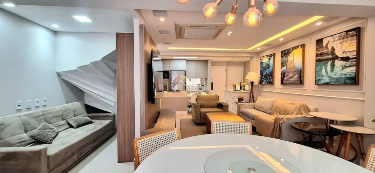 Imagem ALUGO COBERTURA MOBILIADA 102m² NO ALPHAVILLE: PRONTA PARA MORAR COM LUXO, SEGURANÇA E VISTAS PA