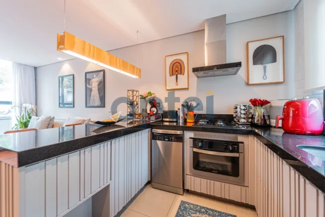 Imagem Sobrado, 114 m² - 02 suites - sala cozinha, lavanderia, espaço gourmt- Codominio Fechado