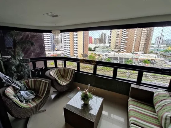 Imagem Apartamento de Luxo à Venda em Aracaju-SE no Bairro Jardins - 4 Quartos, 3 Suítes, 2 Salas, 5 Banheiros, 2 Vagas de Garagem, 153m². Condomínio LE BISTROL.