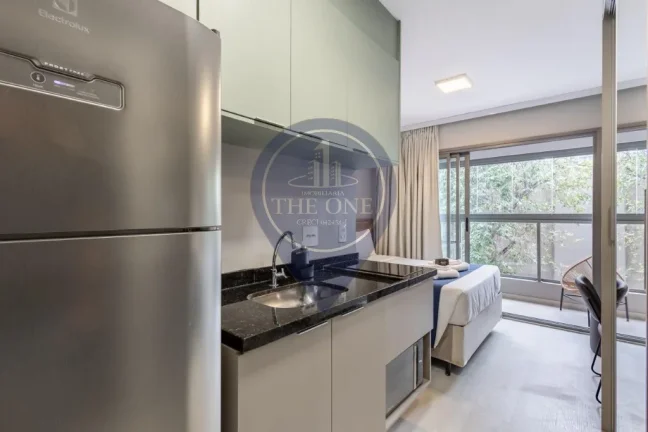 Imagem Studio à venda em Indianópolis, São Paulo-SP: mobiliado, 20,00 m². Viva com qualidade e comodidade! Agende sua visita agora!