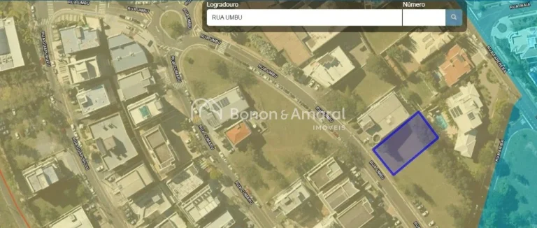 Imagem Terreno a Venda no Condomínio Alphaville Empresarial com área de 735 m² e Frente de 20 m2, Topogr...