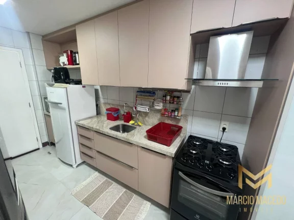 Imagem Apartamento projetado com 3 suítes à venda, 125 m² por R$ 750.000 - Engenheiro Luciano Cavalcante - Fortaleza/CE