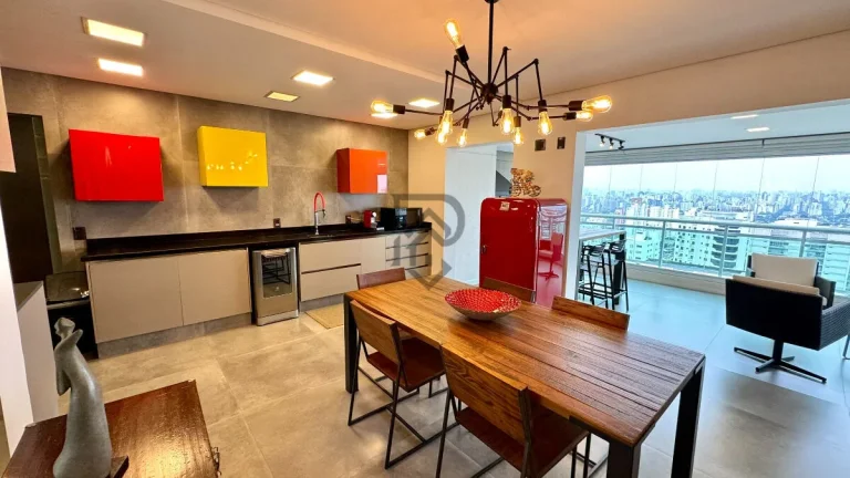 Imagem Apartamento Quartier Campo Belo pronto para morar andar alto