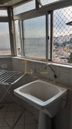 Imagem Apartamento com 2 dormitórios, sala para 2 ambientes, sacada, cozinha planejada, 2 banheiros, área...