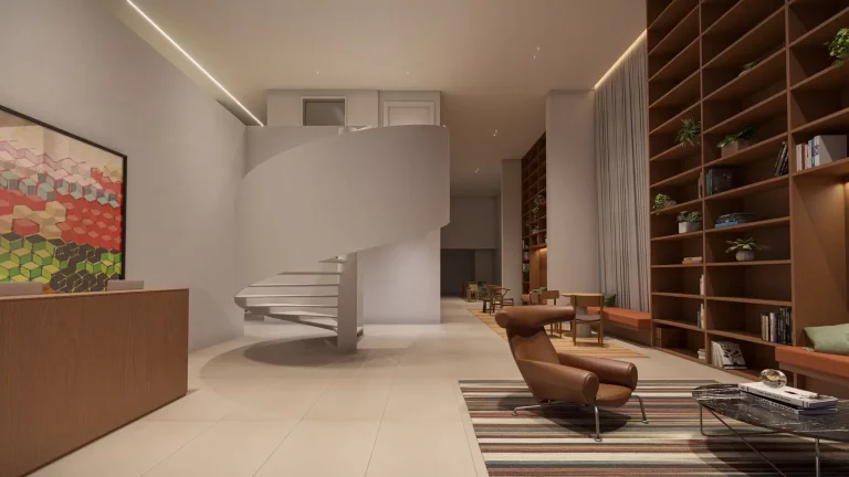 Imagem APARTAMENTO com 1 dormitório à venda com 48.24m² por R$ 496.021,64 no bairro Centro Cívico - CURITIBA / PR