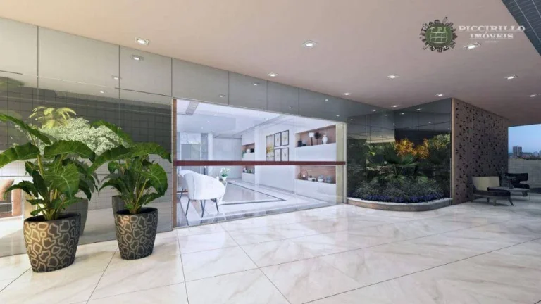 Imagem Apartamento com 3 dormitórios à venda, 100 m² por R$ 881.496,00 - Vila Guilhermina - Praia Grande/SP