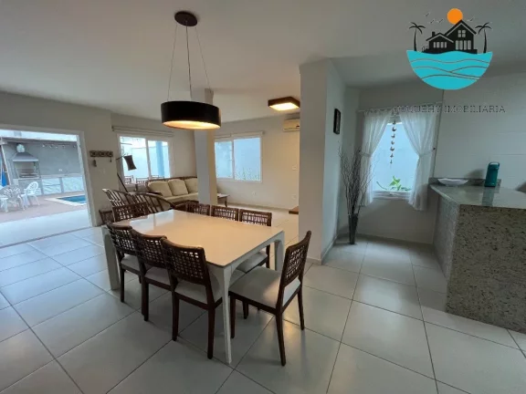 Imagem Aluguel em Juquehy, Venda - Casa em condomínio, 350 metros da praia, piscina privativa, - Acomodação 10 pessoas | Juquehy Imobiliária