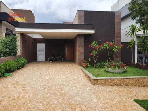 Imagem Casa de Luxo no Condomínio Buona Vita Ribeirão, Terras de Florença - Ribeirão Preto-SP 3 quartos, 3 suítes, 2 salas, 5 banheiros, 4 vagas, 160m² Quer Imóvel.