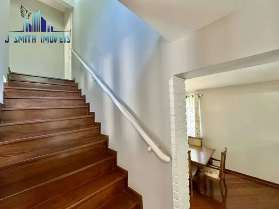 Imagem CASA ESPETACULAR com 5 suítes, 3 lareiras, gourmet, piscina, hóspedes!