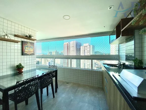 Imagem Apartamento na Guilhermina em Praia Grande com 3 Dormitórios
