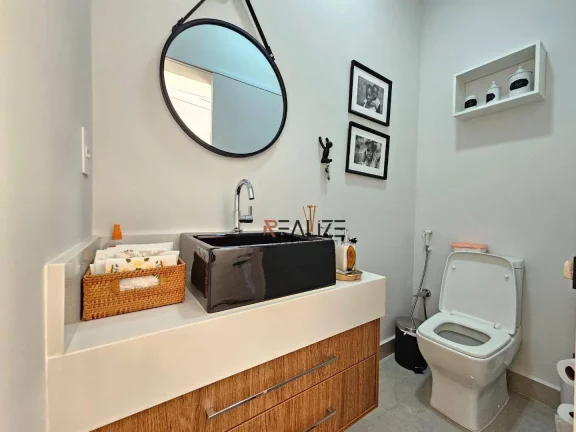Imagem Casa Térrea Pronta para Morar – Rica em Móveis Planejados – Condomínio Brescia – Indaiatuba/SP – R$ 1.275.000