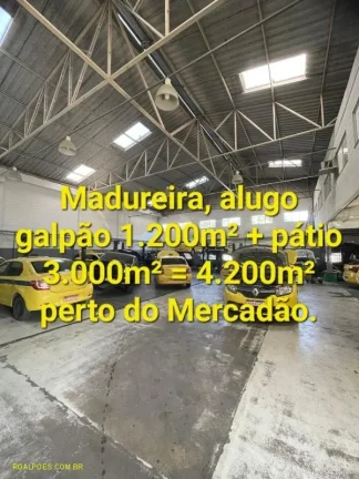 Imagem Galpão para Locação em RIO DE JANEIRO, MADUREIRA, 2 banheiros