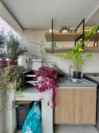 Imagem Apartamento com 75 M², 2 dormitórios sendo 1 suíte, sala, varanda, cozinha, área de serviços e ...