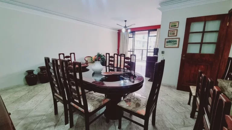 Imagem Apartamento com 3 dormitórios à venda, 140 m² por R$ 680.000,00 - Pitangueiras - Guarujá/SP