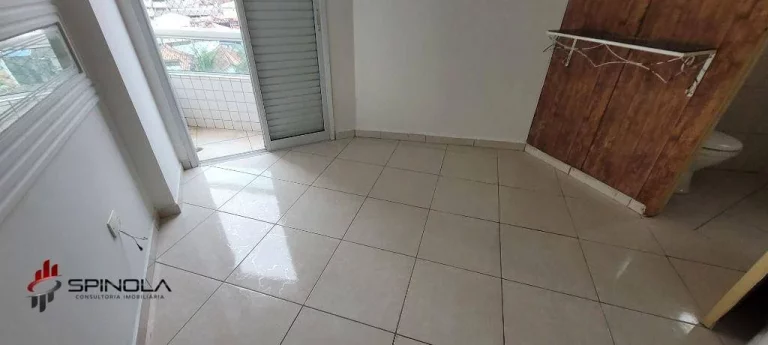 Imagem Apartamento com 2 dormitórios à venda, 55 m² por R$ 375.000,00 - Mirim - Praia Grande/SP