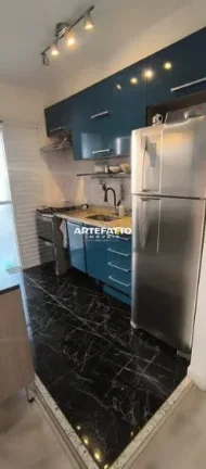 Imagem Apartamento mobiliado com 2 dormitírios com suítes e 1 vaga