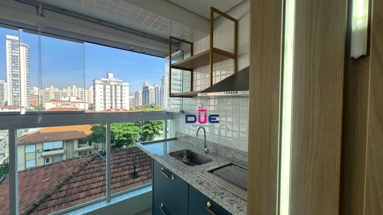 Imagem Apartamento com 2 dormitórios à venda, 68 m² por R$ 998 - Embaré - Santos/SP