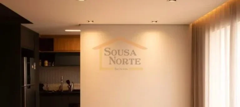 Imagem Apartamento amplo de 47 m², com 1 dormitório, banheiro, varanda e área de serviço. Possui armár...