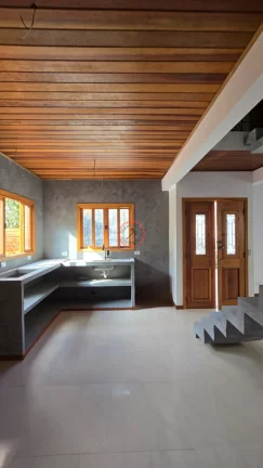 Imagem CASAS SOBRADO 2 SUITES NOVAS COM 83MT²DE AREA, 1 GARAGEM LAVANDERIA QUINTAL INDEPENDENTE COM DECK,SALACOZINHA EM AMBIENTE ABERTO