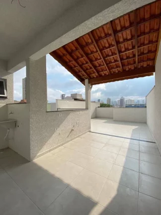 Imagem Cobertura com 2 dormitórios à venda, 82 m² por R$ 380.000 - Vila América - Santo André/SP