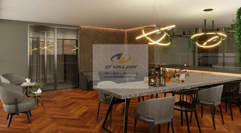 Imagem Vendo Apartamentos com 36m² a 57m², 1, 2 ou 3 quartos, área de lazer completa, 1 ou 2 vagas