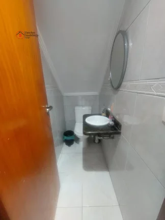 Imagem SOBRADO A VENDA PRÓXIMO AO SHOPPING ANÁLIA FRANCO. 3 DORMITÓRIOS, SENDO 1 SUÍTE COM VARANDA E HIDROMASSAGEM. 4 VAGAS DE GARAGEM.