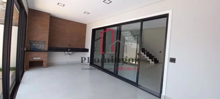 Imagem SOBRADO IMPECÁVEL - COM PISCINA E 3 SUÍTES - CONDOMÍNIO PARQUE OLÍVIO FRANCESCHINI - HORTOLÂNDIA