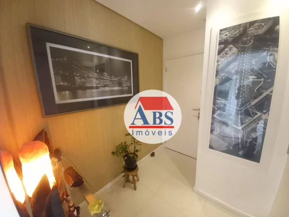 Imagem Apartamento com 2 dormitórios 2 vagas à venda, 96 m² por R$ 510.000 - Campo Grande - Santos/SP Garden de Frente