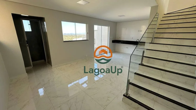 Imagem Casa com 3 dormitórios à venda, 101 m² por R$ 649.000,00 - Shalimar - Lagoa Santa/MG