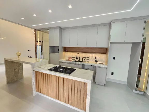 Imagem Casa térrea com escritório e banheira de hidromassagem à venda, 196 m² por R$ 1.790.000 - Condomínio London Park - Indaiatuba/São Paulo