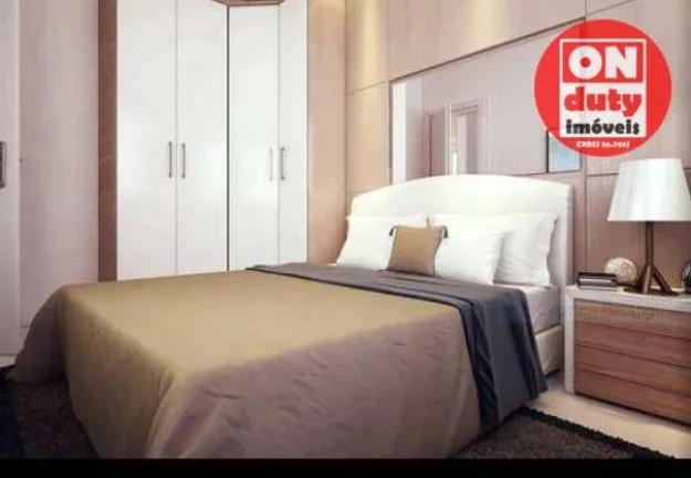 Imagem CREDLAR Prédio com Lazer Apartamento com 2 dormitórios à venda, 46 m² a partir R$ 349.500 - Parque São Vicente - São Vicente/SP