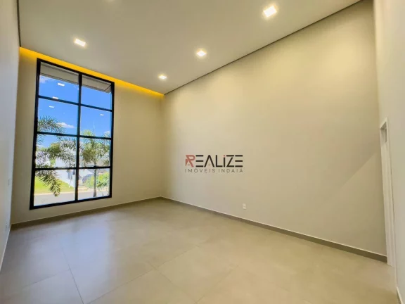 Imagem Casa moderna com 3 suítes e escritório à venda, 194 m² por R$ 1.790.000 - Condomínio London Park - Indaiatuba/SP