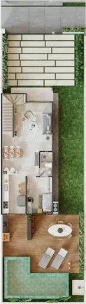 Imagem Liberty Unique, Casas Duplex à venda, 03 suítes, Eusébio-CE