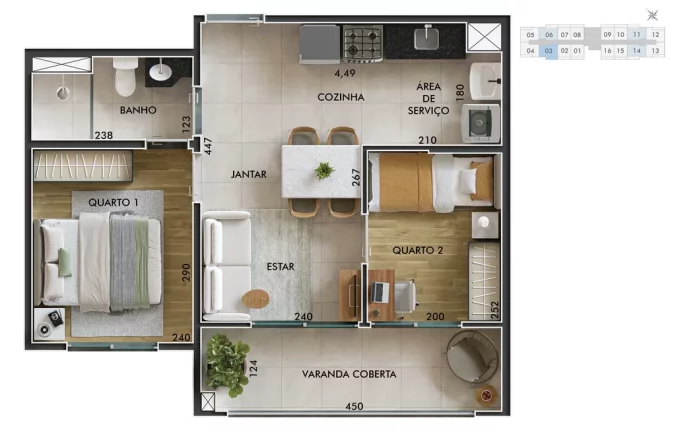 Imagem APARTAMENTO RESIDENCIAL em São Paulo - SP, Saúde