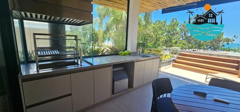 Imagem Pé na Areia com Vista ao mar - A Venda ou Locação de Temporada - Juquehy com 4 suítes, lado direito, máx. 08 pessoas | Juquehy Imobiliária