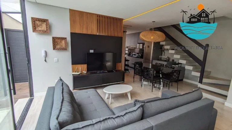 Imagem Aluguel Juquehy - Casa decorada na rua da praia, com 4 Suítes, Pisc,ina Priv., Academia, Serv. de Praia, máx. 10 pessoas | Juquehy Imobiliária