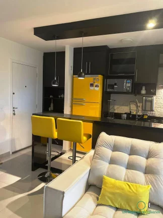 Imagem Apartamento MOBILIADO com 2 dorms ( 1 suite )