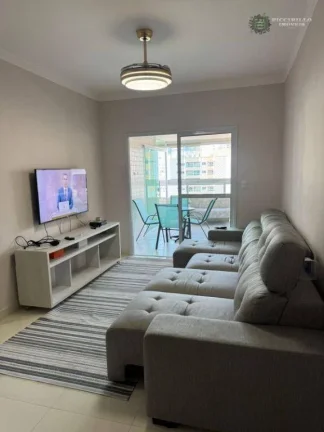 Imagem Apartamento com 3 dormitórios à venda, 136 m² por R$ 800.000 - Vila Guilhermina - Praia Grande/SP