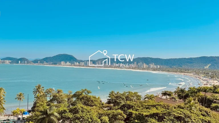 Imagem Vista para o Mar no Guarujá - Praia da Enseada