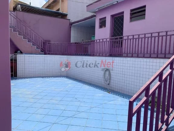 Imagem Lindo Sobrado para Venda no Centro de São Bernardo com 250 m², 4 dormitórios, 1 suíte, 2 vagas.