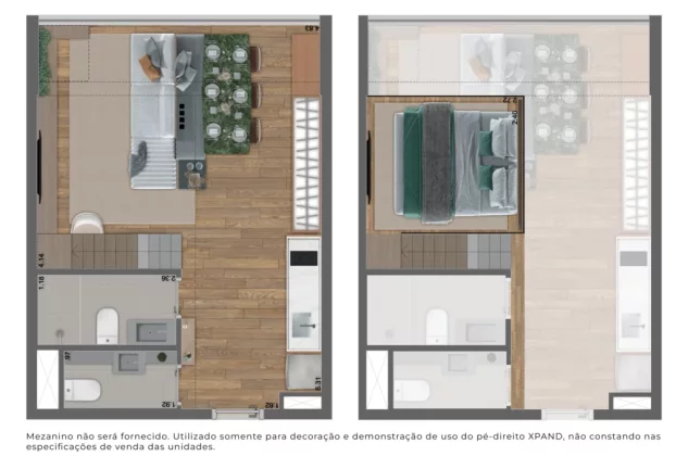 Imagem Lançamento de Apartamentos studios e 1 dormitório na Vila Mariana