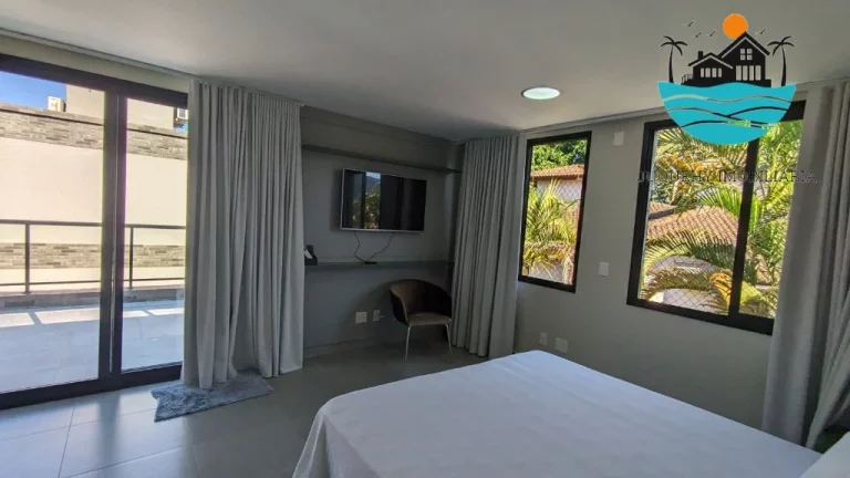 Imagem Casa a venda em condomínio pé na areia em Juquehy, aluguel de Tempora, 5 Suítes, Terraço gourment, piscina priv. 02 vagas auto | Juquehy Imobiliária