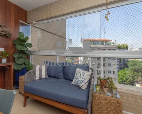 Imagem Apartamento em Perdizes com 4 quartos sendo 3 suI­tes e 4 vagas, 192 m2