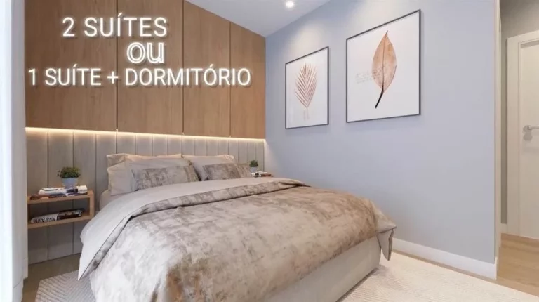 Imagem Apartamento Sendo: 2 Dormitórios, 1 Suíte,1 Vaga de Garagem no coração do Forte