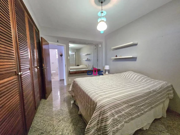 Imagem Apartamento 4 Quartos, 5 Banheiros, 2 Vagas, PÉ NA AREIA - José Menino - Santos