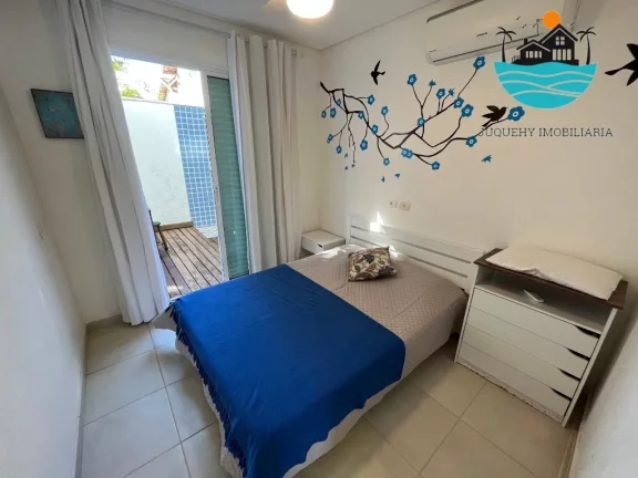Imagem Casa em condomínio para locação Anual em Juquehy com 4 dormitórios, 1 suíte, 750m da praia - Acomodação 10 pessoas | Juquehy Imobiliária