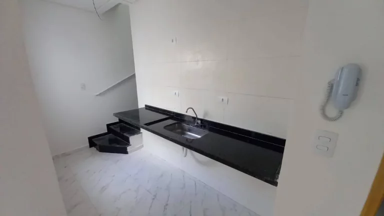 Imagem Cobertura com 2 dormitórios à venda, 81 m² por R$ 380.000,00 - Vila América - Santo André/SP