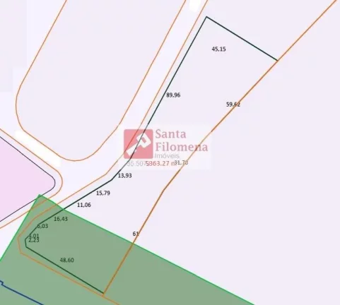Área para Venda em Santo André, Santa Terezinha